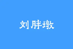 刘胖墩