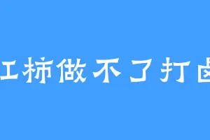 西红柿做不了打卤面