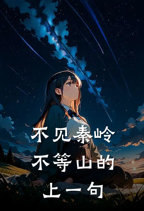 不见秦岭不等山的上一句