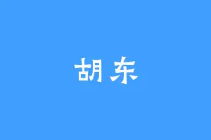 胡东