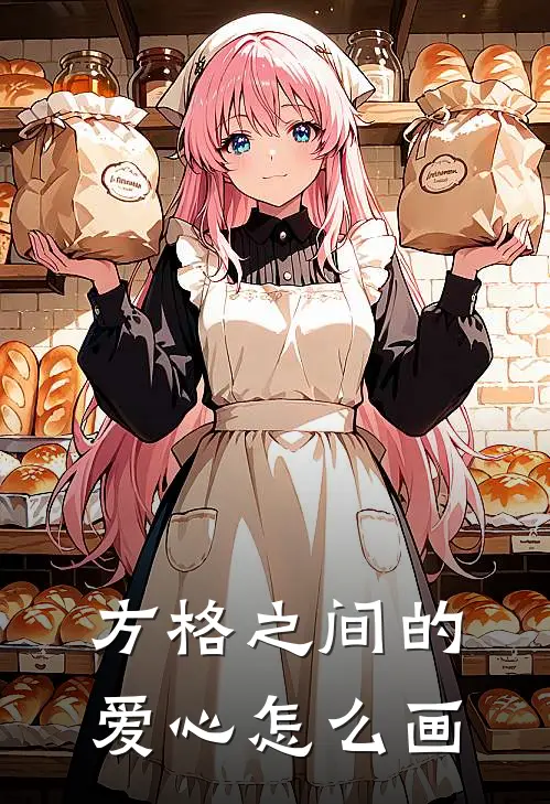 方格之间的爱心怎么画