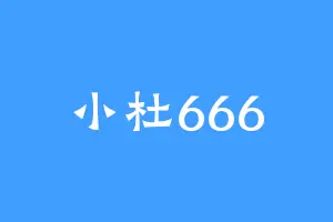 小杜666