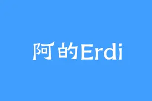 阿的Erdi