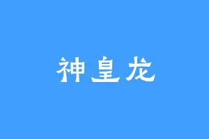 神皇龙