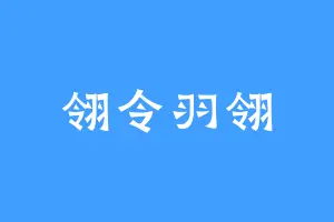 翎令羽翎