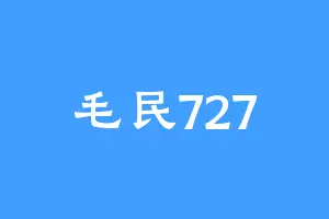 毛民727