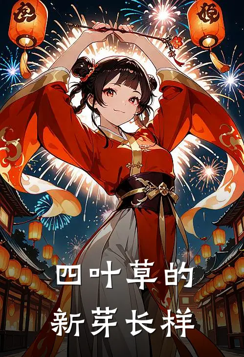 四叶草的新芽长样