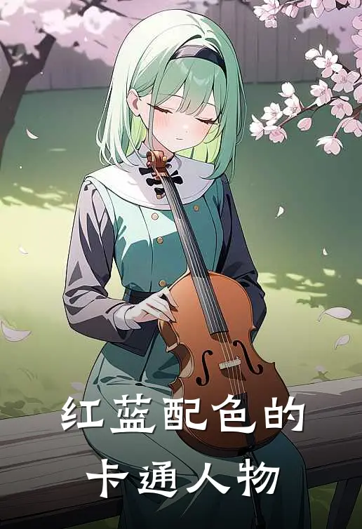 红蓝配色的卡通人物