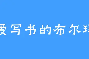 爱写书的布尔玛