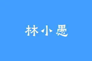 林小愚